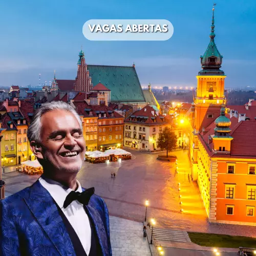 ALEMANHA & POLÔNIA COM CONCERTO DE ANDREA BOCELLI: JUNHO 2025